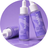 Firm and lift with NARRA Ocean Lift — a marine serum that enhances skin elasticity and firmness for a smoother, toned look.