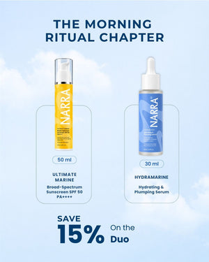 NARRA Morning Ritual Chapter – AM skincare combo to cleanse, hydrate and protect