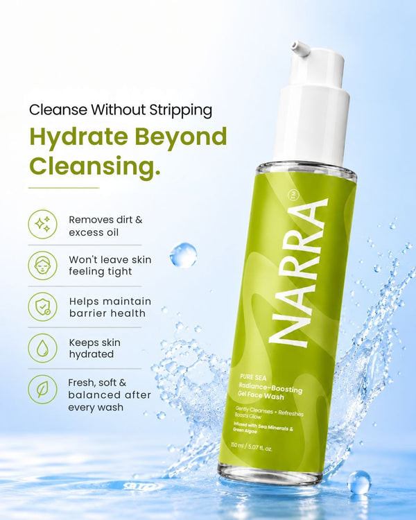 Pure Sea - Radiance Boosting Gel Face Wash