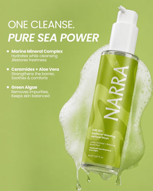 Pure Sea - Radiance Boosting Gel Face Wash
