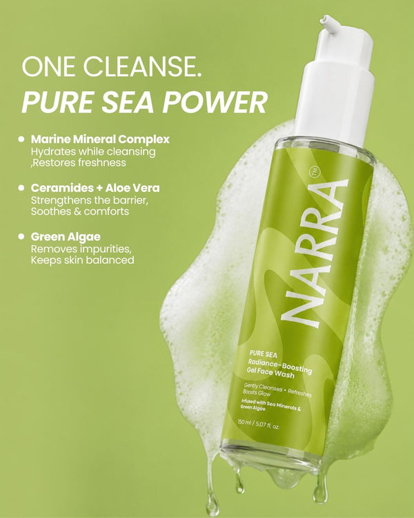 Pure Sea - Radiance Boosting Gel Face Wash