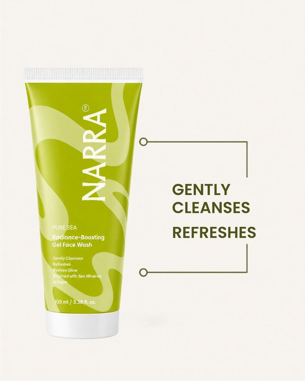 Pure Sea - Radiance Boosting Gel Face Wash - Trial Pack