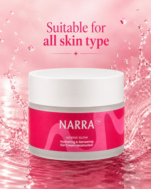 Marine Glow - Hydrating & Renewing Gel Cream Moisturiser
