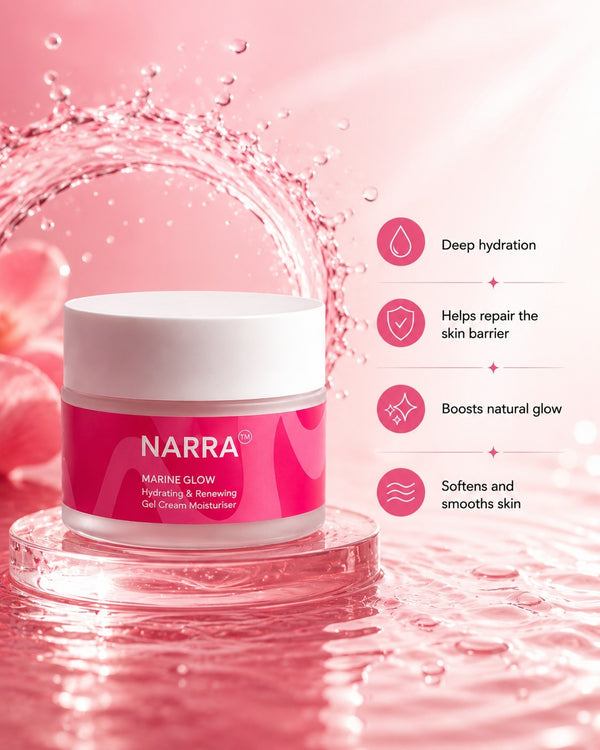 Marine Glow - Hydrating & Renewing Gel Cream Moisturiser