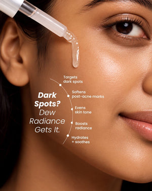 NARRA Dew Radiance – brightening marine serum for dull, uneven skin tone