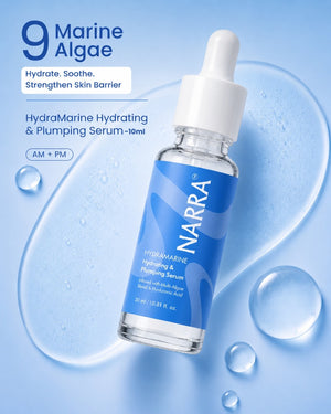 NARRA HydraMarine – hydrating plumping serum for dry, dehydrated skin