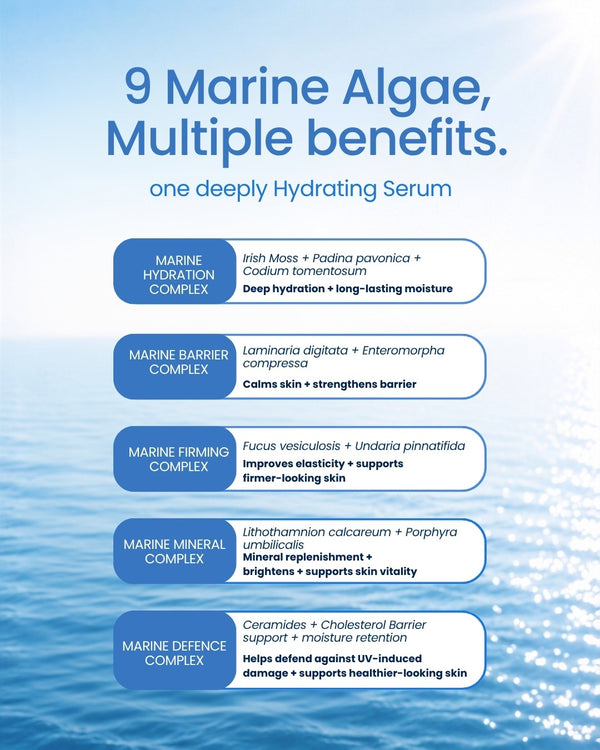 NARRA HydraMarine – hydrating plumping serum for dry, dehydrated skin