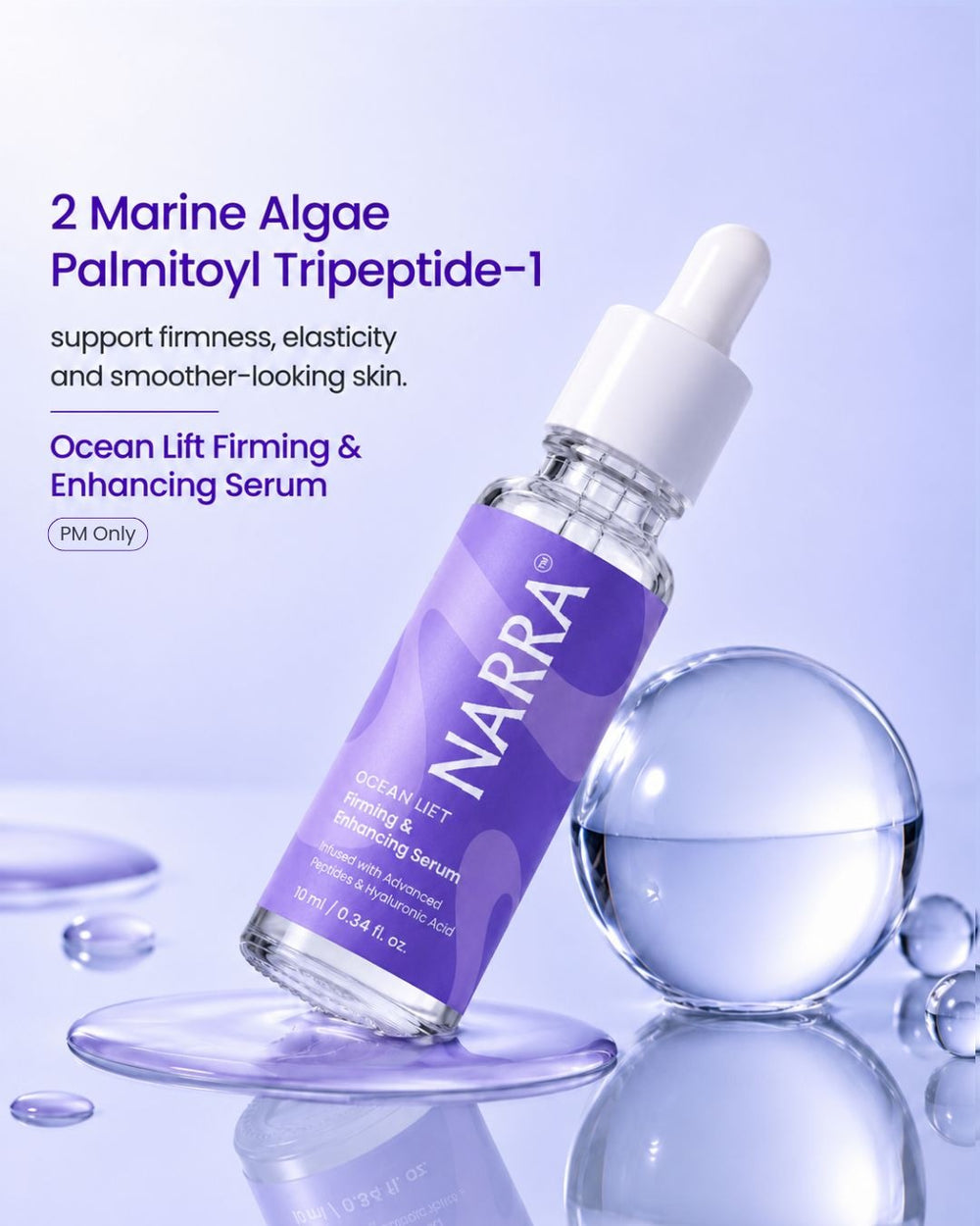 NARRA Ocean Lift – firming marine serum that boosts skin elasticity and glow
