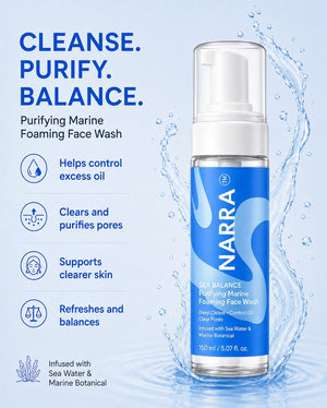 Sea Balance - Purifying Marine Foaming Face Wash